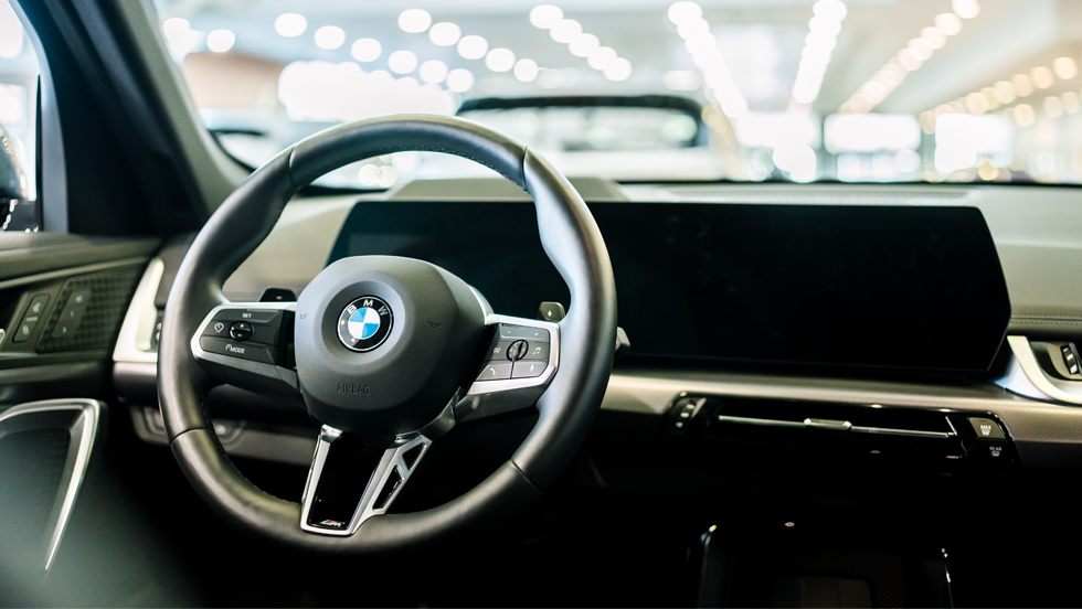 Interior masina BMW